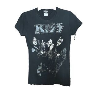 Vintage KiSS Winterland Womens Form Fitting T-shirt M Rock N Roll Collectors